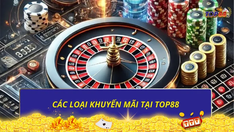 Các loại khuyến mãi tại Top88