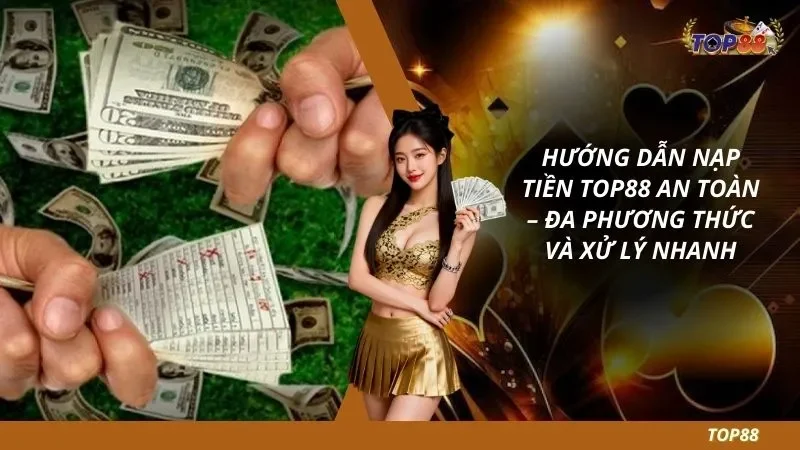 Hướng dẫn nạp tiền Top88 an toàn – Đa phương thức và xử lý nhanh